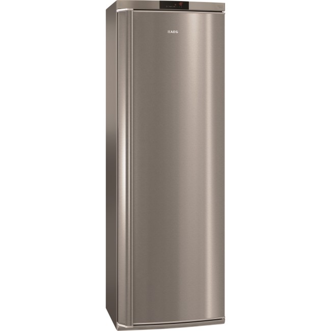 AEG A72710GNX0 60cm Wide Frost Free Freestanding Upright Freezer - Stainless Steel