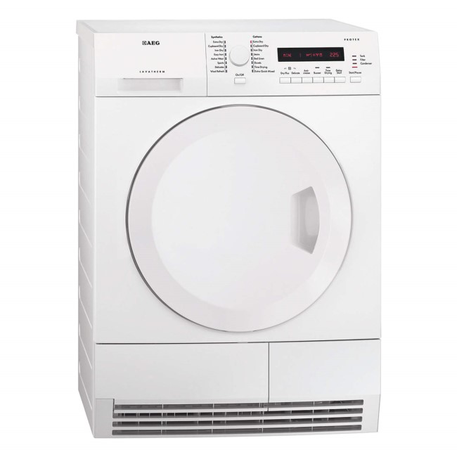 AEG T75280AC 8kg Freestanding  Condenser Tumble Dryer - White