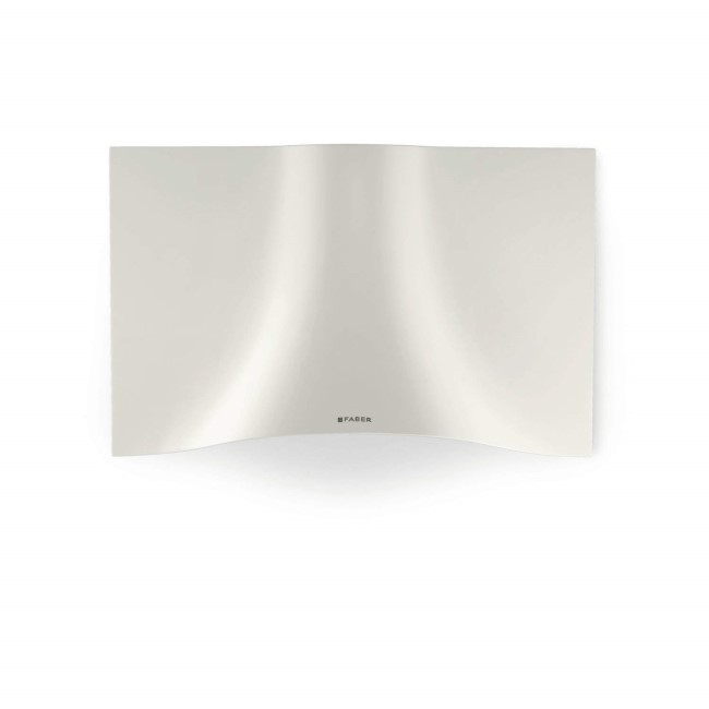 Faber 110.0324.953  Veil Decorative Wall-mounted Chimney Cooker Hood - White