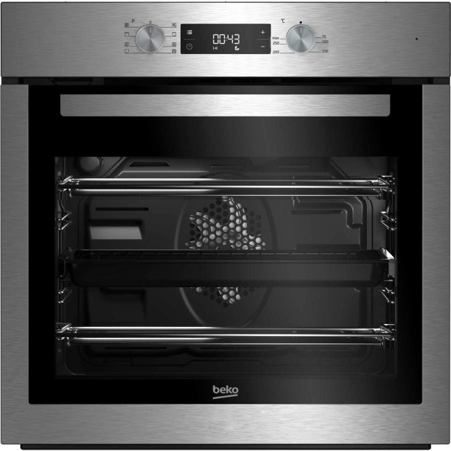 BEKO BIM16300XC 8 Function Electric Built-in Single Oven With Catalytic Cleaning And LED Programmer