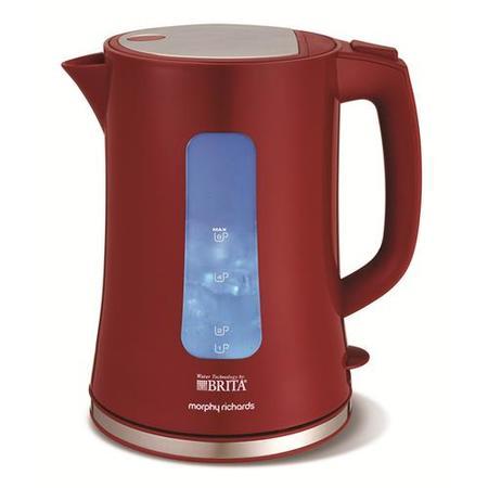 Morphy Richards 120002 Water Filter Kettle Red