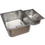GRADE A2 - Taylor & Moore Superior 1.5 Bowl Undermount Stainless Steel Sink