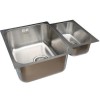 GRADE A1 - Taylor &amp; Moore Superior 1.5 Bowl Undermount Stainless Steel Sink