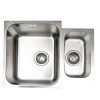 Taylor &amp; Moore Superior Undermount 1.5 Bowl Stainless Steel Sink &amp; Bowness Chrome Tap Pack