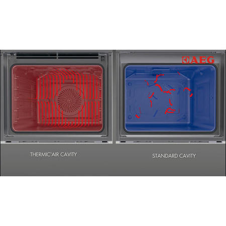 AEG 43172V-MN 60cm Electric Cooker With Ceramic Hob And XXL Fan Oven Stainless Steel