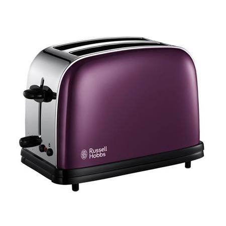 Russell Hobbs 14963 Colours Purple Passion 2 Slice Toaster