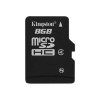 Kingston 8GB MicroSDHC C4 Card No Adp