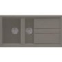 Reginox BEST475 Reversible 1.5 Bowl Titanium Regi-Granite Composite Sink & Astoria Chrome Tap Pack