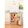 GRADE A2 - Indesit TLAA10S Under Counter Freestanding Fridge in Silver