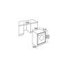 GRADE A1 - As new but box opened - CDA CI921 7kg Integrated Vented Tumble Dryer - White