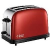 Russell Hobbs 18951 Colours Flame Red &amp; Stn Steel 2 Slice Toaster