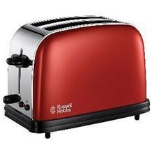 Russell Hobbs 18951 Colours Flame Red & Stn Steel 2 Slice Toaster