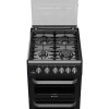 Hotpoint HUG52K Ultima 50cm Double Oven Gas Cooker in Black