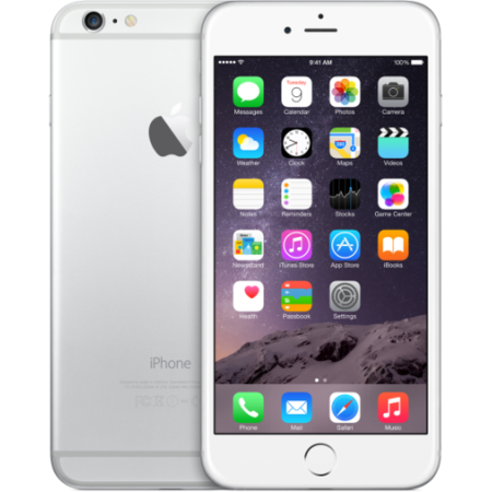 Apple iPhone 6 Plus Silver 64GB 5.5" 4G Unlocked & SIM Free