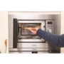 Indesit MWI1221X 800W 20L Built-in Microwave Oven With Grill Stainless Steel