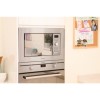 Indesit MWI1221X 800W 20L Built-in Microwave Oven With Grill Stainless Steel