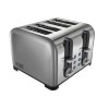 Russell Hobbs 22400 4 Slice Brushed &amp; Polished Stainless Steel Toaster