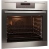 GRADE A2 - Light cosmetic damage - AEG BP7304021M Pyroluxe Plus Multifuction Electric Built-in Single Oven - Stainless Steel