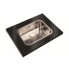 1810 Sink Company 1 Bowl Stainless Steel Chrome Undermount Kitchen Sink - EU/55/U/MS/037