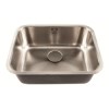 1810 Sink Company 1 Bowl Stainless Steel Chrome Undermount Kitchen Sink - EU/55/U/MS/037