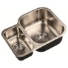 1810 Sink Company 1.5 Left Hand Bowl Stainless Steel Chrome Undermount Kitchen Sink