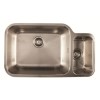 1810 Sink Company 1.5 Right Hand Bowl Stainless Steel Chrome Undermount Kitchen Sink