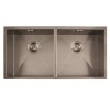 1810 Sink Company ZD/4040/U/S/025 ZENDUO 400/400U  2.0 Bowl Inset Stainless Steel Sink