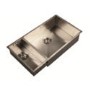 1810 Sink Company ZD/1855/U/S/BBR/029 ZENDUO 180/550U 1.5 Bowl Inset Stainless Steel Sink Left Hand Small Bowl