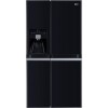 LG GSL545WBYV American Fridge Freezer With Non-plumbed Ice And Water Dispenser - Black