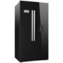 GRADE A3 - Beko ASD241B Black American Fridge Freezer With Non-plumbed Water Dispenser