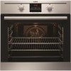 GRADE A2 - Minor Cosmetic Damage - AEG BE2003021M Electric Built-in Single Oven In Stainless Steel With Antifingerprint Coating