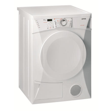 GRADE A1 - As new but box opened - Gorenje D82426 SteamTech 8kg Freestanding Tumble Dryer in White