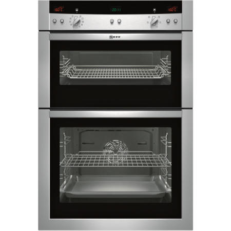 Neff TA/U15E42N0GB Ex-Display - As New Built-in Multifunction Double Oven In Stainless Steel