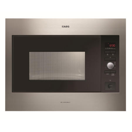 Refurbished GRADE A3 - Moderate Cosmetic Damage - AEG MC2664E-M 26 L Built-in Microwave Oven