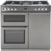 GRADE A1 - As new but box opened - Belling DB4 90DFT Professional 90cm Dual Fuel Range Cooker - Stainless Steel