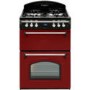 GRADE A1 - As new but box opened - Leisure GRB6GVR Heritage Double Oven 60cm Gas Cooker - Red