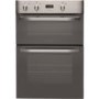 GRADE A2 - Light cosmetic damage - Hotpoint DHS53CXS Multifunction Electric Built-in Double Oven With Catalytic Liners - Stainless steel