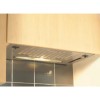 New World UCH60S Unbranded 60cm Canopy Cooker Hood Silver