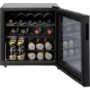 LEC DF50B Black Compact Counter Top Drinks Cooler - Black