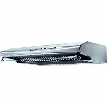 Hotpoint HTV10S 60cm Conventional Cooker Hood Stainless Steel
