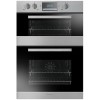Candy FDP232/2X Plan Fanned Electric Built-in Double Oven - Stainless Steel
