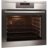 AEG BP730402KM COMPETENCE Electric Built-in Single Oven With PyroluxePlus Cleaning Antifingerprint Stainless Steel