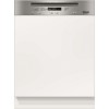 Miele G6100SciCLST 14 Place Setting Semi-integrated Dishwasher - CleanSteel Control Panel
