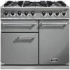 Falcon 97090 1000 Deluxe Dual Fuel Range Cooker - Stainless Steel - Gloss Pan Stands