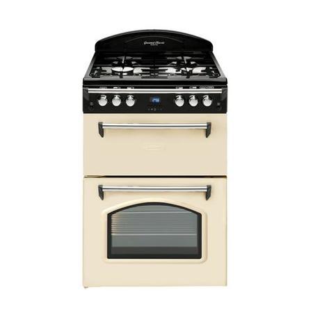GRADE A2 - Light cosmetic damage - Leisure GRB6GVC Heritage Double Oven 60cm Gas Cooker - Cream