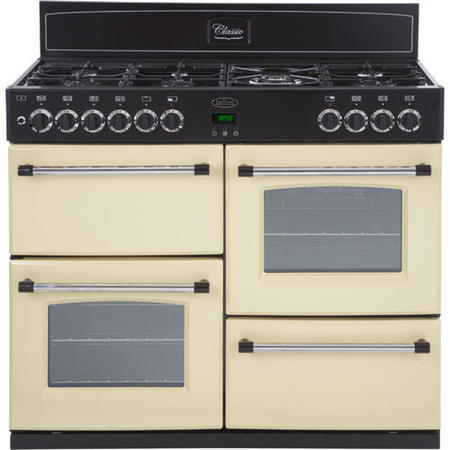 GRADE A1 - As new but box opened - Belling Classic 110GT 110cm Gas Range Cooker - Cream