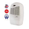 GRADE A2 - EBAC 2850e 21L Dehumidifier energy saving smart control for up to 5 bedroom homes with 2 year warranty