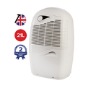 EBAC 2850e 21L Dehumidifier energy saving smart control for up to 5 bedroom homes with 2 year warranty