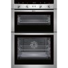 GRADE A2 - Light cosmetic damage - Neff U15M52N3GB Electric Built-in Double Oven - Stainless Steel