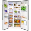 GRADE A2  - Beko ASD241X Stainless Steel Side By Side Fridge Freezer With Non-plumbed Water Dispenser